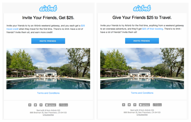 historia de crecimiento Historia de crecimiento que no sabías de Airbnb airbnb give get 800x513